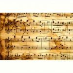 Partitura musical cuentos